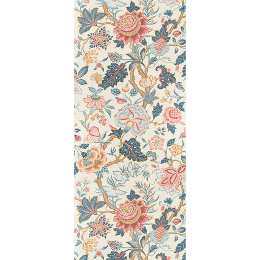 BRUNSCHWIG & FILS - NIZAM- RED/BLUE - Wallcovering by the Roll RED/BLUE