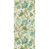 BRUNSCHWIG & FILS - NIZAM- SPRING/AQUA - Wallcovering by the Roll