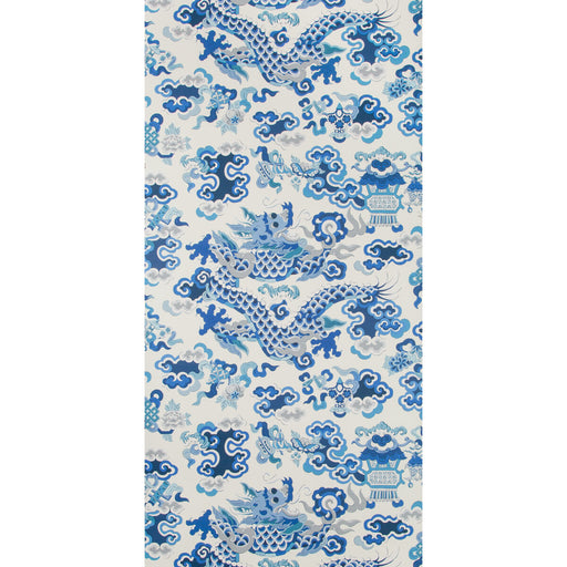 BRUNSCHWIG & FILS - MING DRAGON- IVORY - Wallcovering by the Roll IVORY