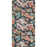 BRUNSCHWIG & FILS - MING DRAGON- INDIGO - Wallcovering by the Roll