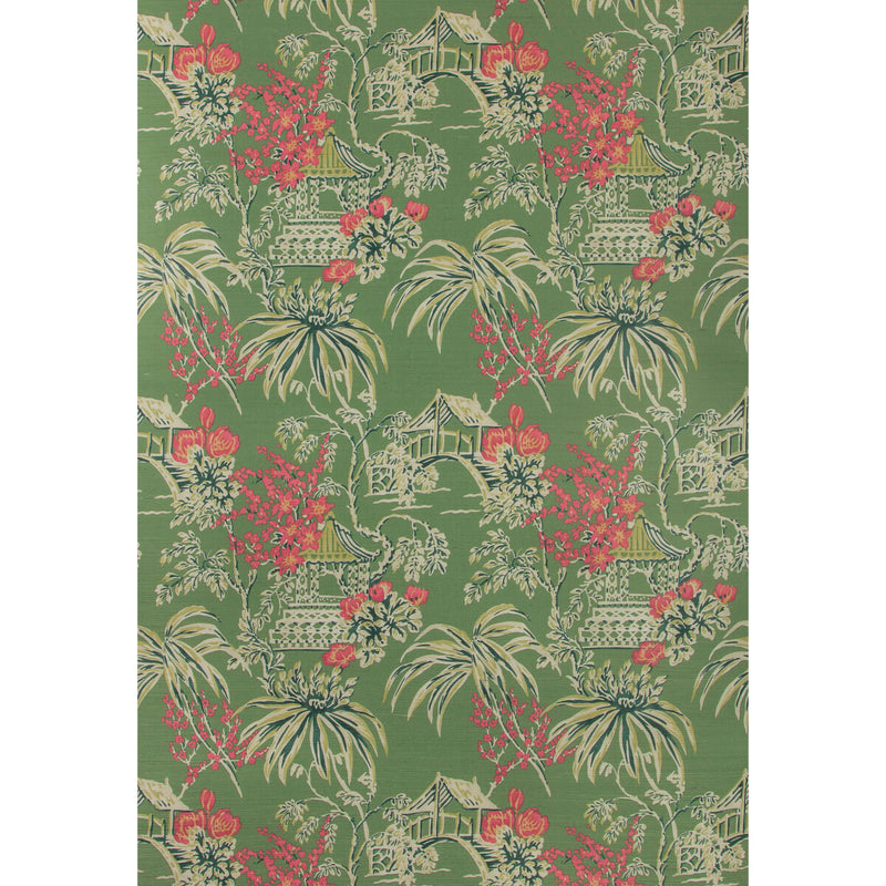 BRUNSCHWIG & FILS - TONGLI- FERN - Wallcovering by the Roll FERN