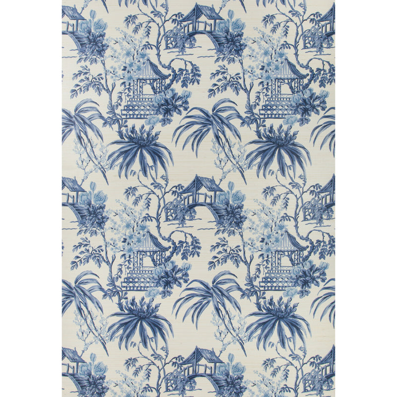 BRUNSCHWIG & FILS - TONGLI- PORCELAIN - Wallcovering by the Roll PORCELAIN