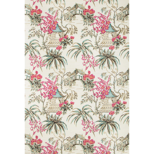 BRUNSCHWIG & FILS - TONGLI- PEONY - Wallcovering by the Roll PEONY