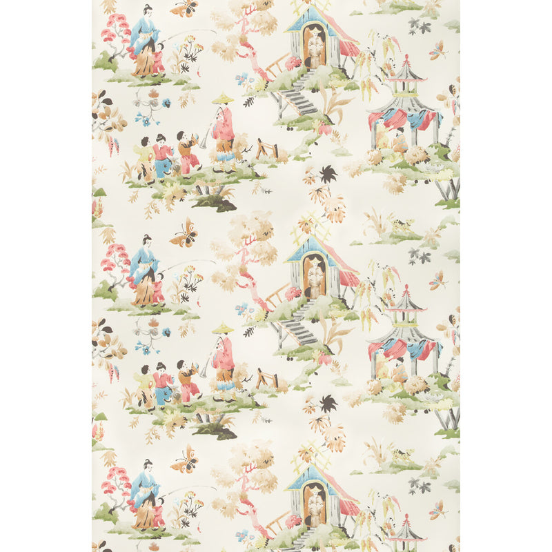 BRUNSCHWIG & FILS - LUANG- MEADOW - Wallcovering by the Roll MEADOW