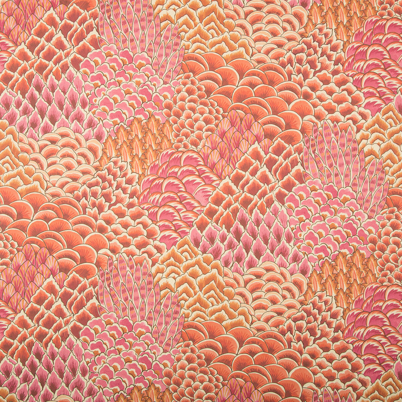 BRUNSCHWIG & FILS - KATIBI- PINK - Wallcovering by the Roll PINK