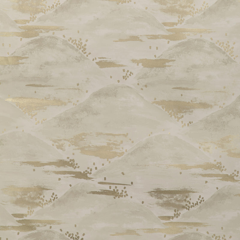 BRUNSCHWIG & FILS - LA BRUME- ALABASTER - Wallcovering by the Roll ALABASTER