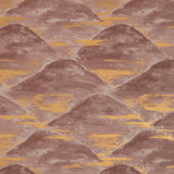 BRUNSCHWIG & FILS - LA BRUME- TERRACOTTA - Wallcovering by the Roll