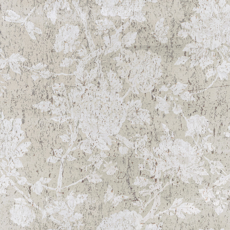 BRUNSCHWIG & FILS - LES PIVOINES- BEIGE - Wallcovering by the Yard BEIGE