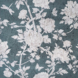 BRUNSCHWIG & FILS - LES PIVOINES- TEAL - Wallcovering by the Yard