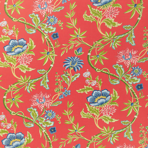 BRUNSCHWIG & FILS - VERONIQUE- RED - Wallcovering by the Roll RED