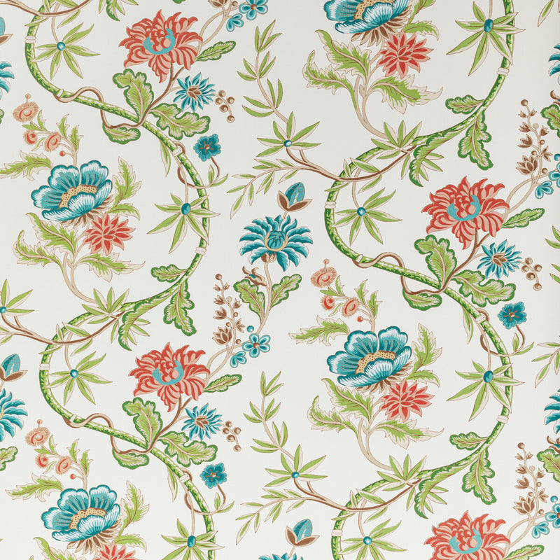 BRUNSCHWIG & FILS - VERONIQUE- SPRING - Wallcovering by the Roll SPRING