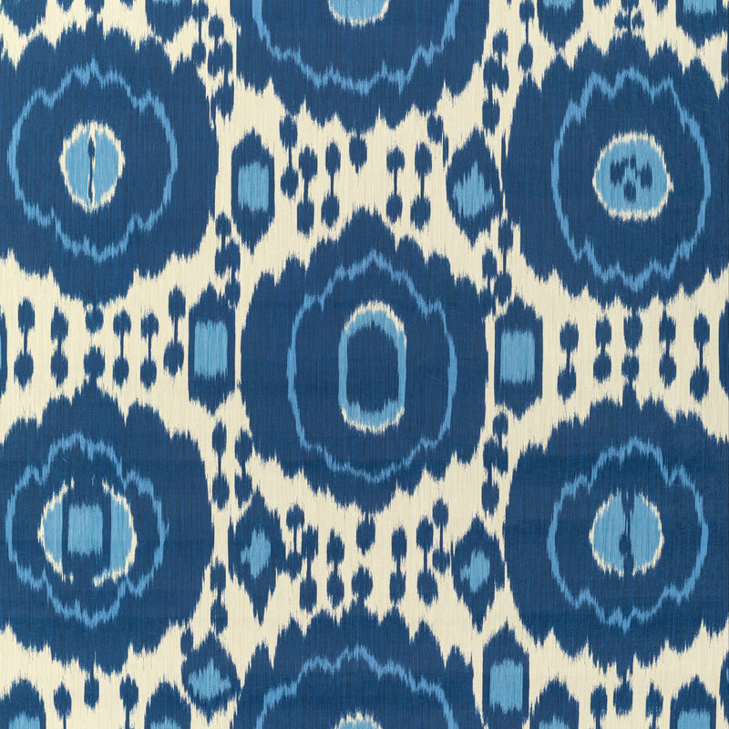 BRUNSCHWIG & FILS - MAYENNE- BLUE - Wallcovering by the Roll BLUE
