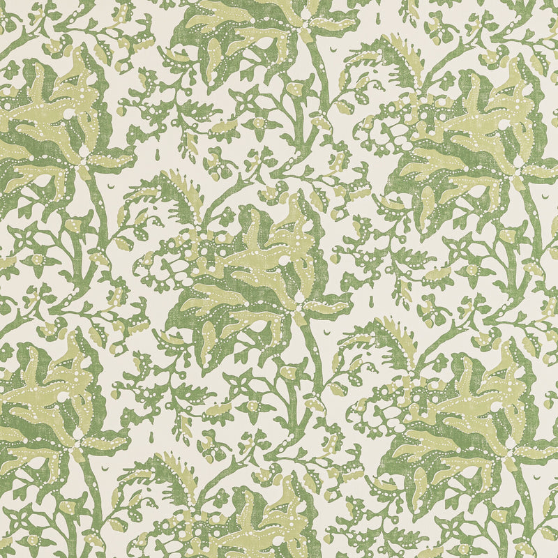 BRUNSCHWIG & FILS - WEYMOUTH- LEAF - Wallcovering by the Roll LEAF