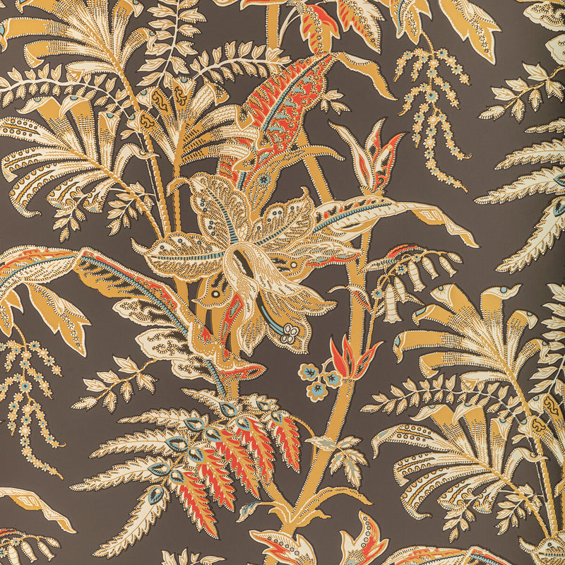 BRUNSCHWIG & FILS - SEYCHELLES- TAUPE - Wallcovering by the Roll TAUPE