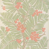 BRUNSCHWIG & FILS - PALMAR- SPICE - Wallcovering by the Roll