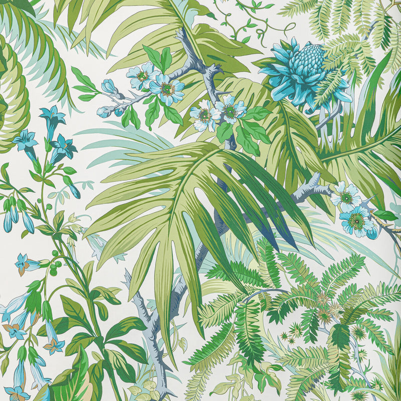 BRUNSCHWIG & FILS - MAJORELLE- MIST - Wallcovering by the Roll MIST