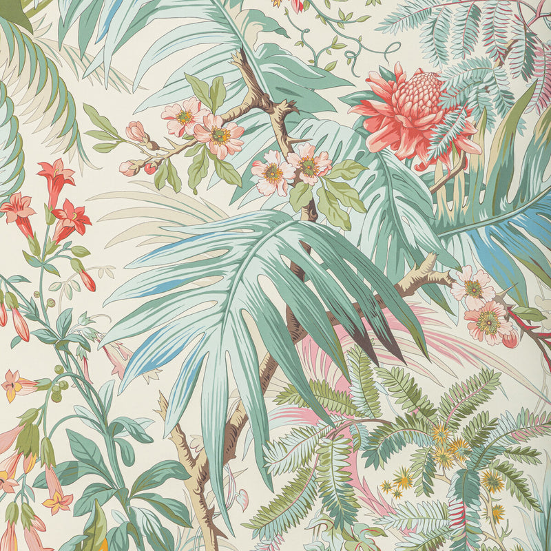BRUNSCHWIG & FILS - MAJORELLE- LILAC - Wallcovering by the Roll LILAC
