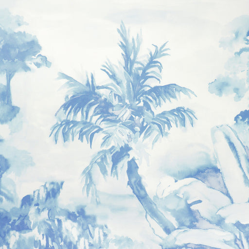BRUNSCHWIG & FILS - NOUVELLE- BLUE - Wallcovering by the Roll BLUE