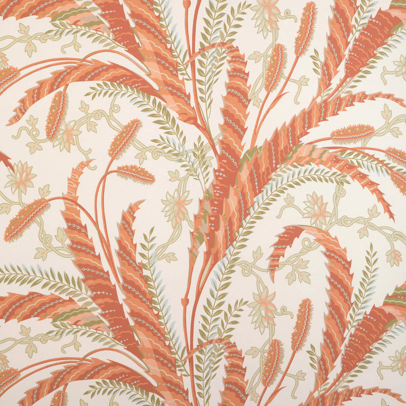BRUNSCHWIG & FILS - VERNAY- APRICOT - Wallcovering by the Roll APRICOT