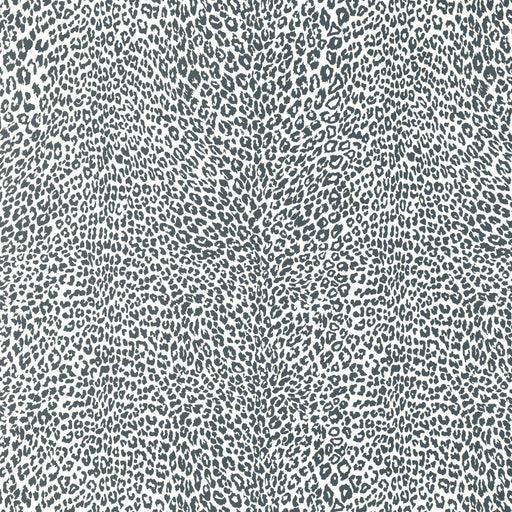 BRUNSCHWIG & FILS - PETIT LEOPARD- CHARCOAL - Wallcovering by the Yard CHARCOAL