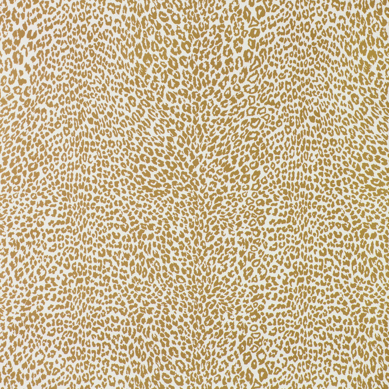 BRUNSCHWIG & FILS - PETIT LEOPARD- GOLD - Wallcovering by the Yard GOLD