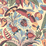 BRUNSCHWIG & FILS - VILLARS- BORDEAUX - Wallcovering by the Yard