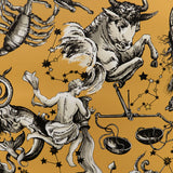 BRUNSCHWIG & FILS - COSMIQUE- GOLD - Wallcovering by the Roll