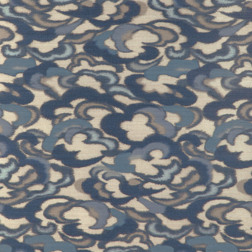 BRUNSCHWIG & FILS - STRATUS- SKY/LAPIS - Wallcovering by the Roll SKY/LAPIS