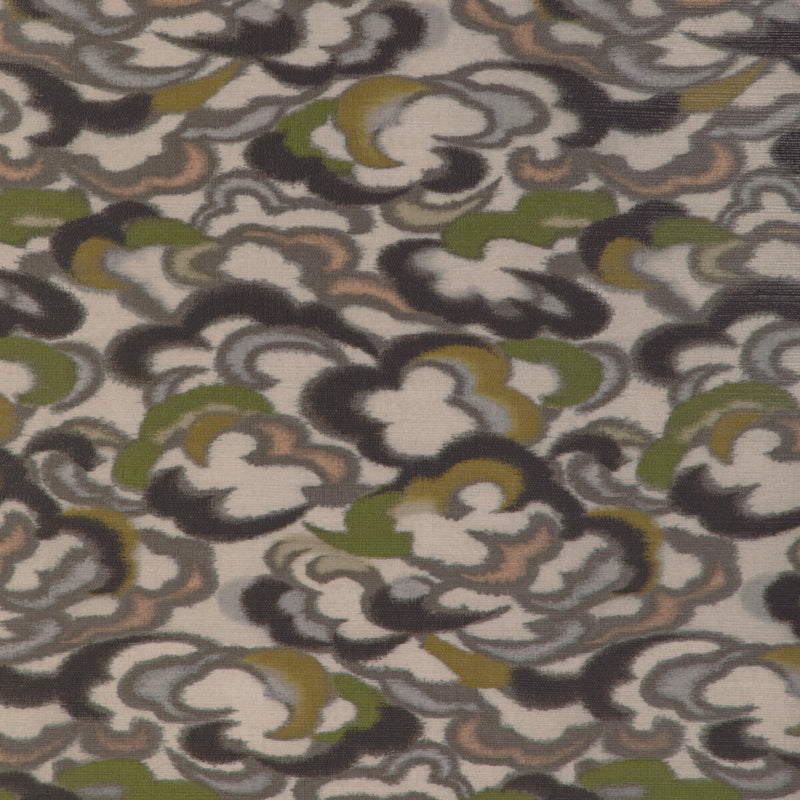 BRUNSCHWIG & FILS - STRATUS- PERIDOT/GOLD - Wallcovering by the Roll PERIDOT/GOLD