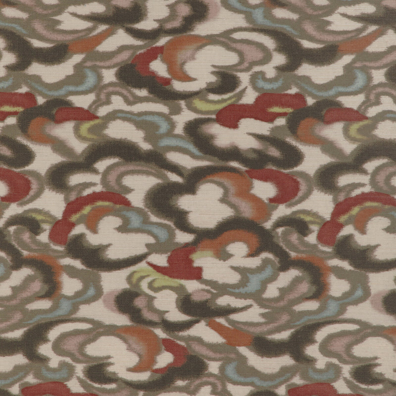 BRUNSCHWIG & FILS - STRATUS- CLAY/MULTI - Wallcovering by the Roll CLAY/MULTI