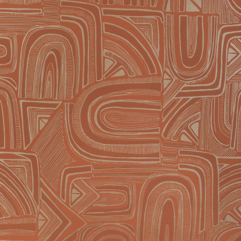 BRUNSCHWIG & FILS - TIMBRE- CITRINE - Wallcovering by the Roll CITRINE