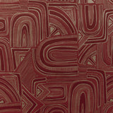 BRUNSCHWIG & FILS - TIMBRE- GARNET - Wallcovering by the Roll