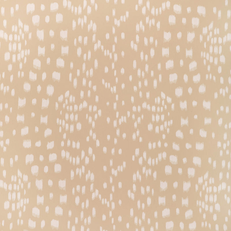 BRUNSCHWIG & FILS - LES TOUCHES REVERSE- SAND - Wallcovering by the Roll SAND