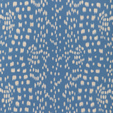 BRUNSCHWIG & FILS - LES TOUCHES REVERSE- BLUE - Wallcovering by the Roll