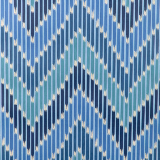 BRUNSCHWIG & FILS - CASCADE- BLUE/SKY - Wallcovering by the Roll BLUE/SKY
