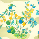 BRUNSCHWIG & FILS - POMELO- MARINE - Wallcovering by the Roll