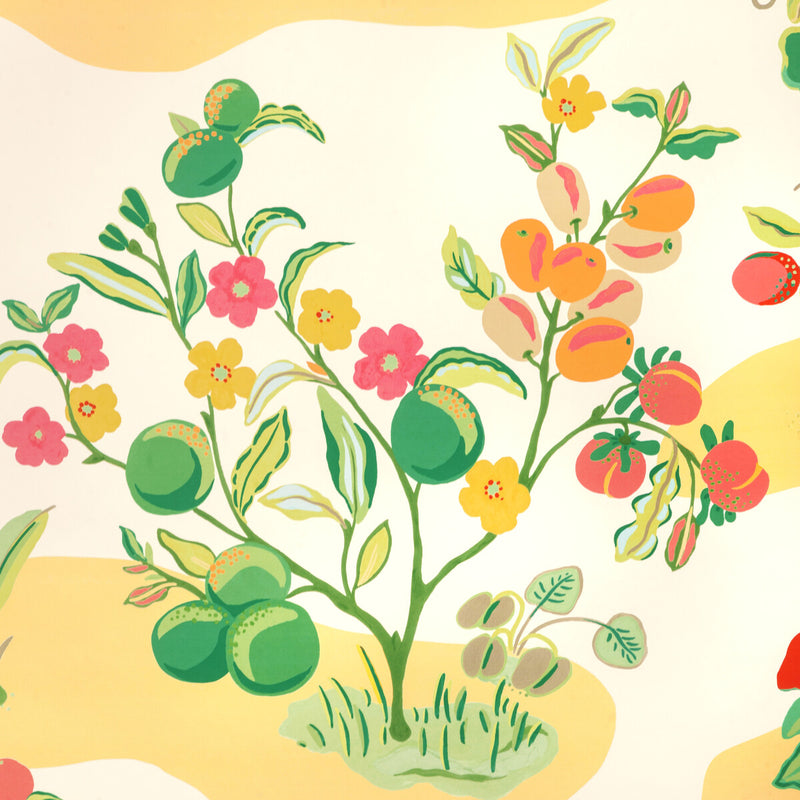 BRUNSCHWIG & FILS - POMELO- SPRING - Wallcovering by the Roll SPRING
