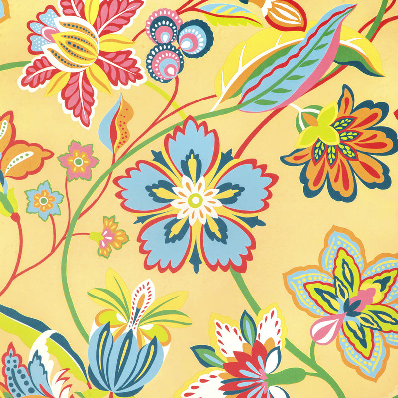 BRUNSCHWIG & FILS - BOTANIQUE- SPRING - Wallcovering by the Roll SPRING