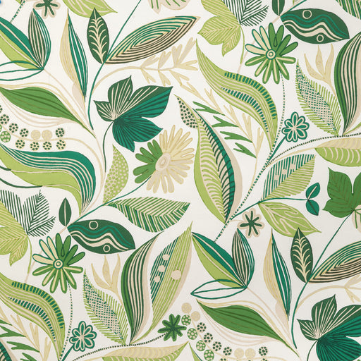 BRUNSCHWIG & FILS - CARLSTEN- LEAF - Wallcovering by the Roll LEAF