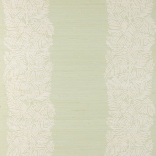 BRUNSCHWIG & FILS - PALMAR SISAL- GREEN - Wallcovering by the Roll GREEN