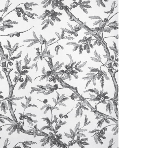 BRUNSCHWIG & FILS - BRANCHES DE PIN WC- GREY - Wallcovering by the Yard GREY