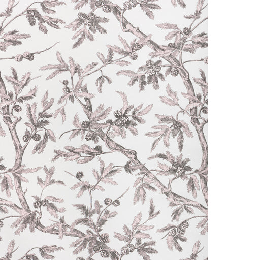 BRUNSCHWIG & FILS - BRANCHES DE PIN WC- PINK - Wallcovering by the Yard PINK