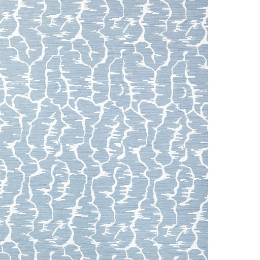 BRUNSCHWIG & FILS - LEVES WC- BLUE - Wallcovering by the Yard BLUE