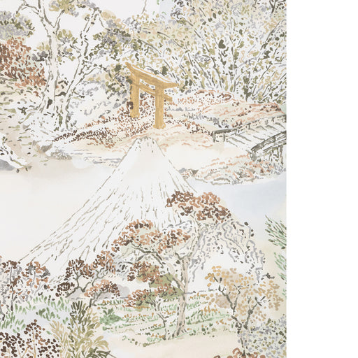 BRUNSCHWIG & FILS - MEIJI- NATURAL - Wallcovering by the Roll NATURAL