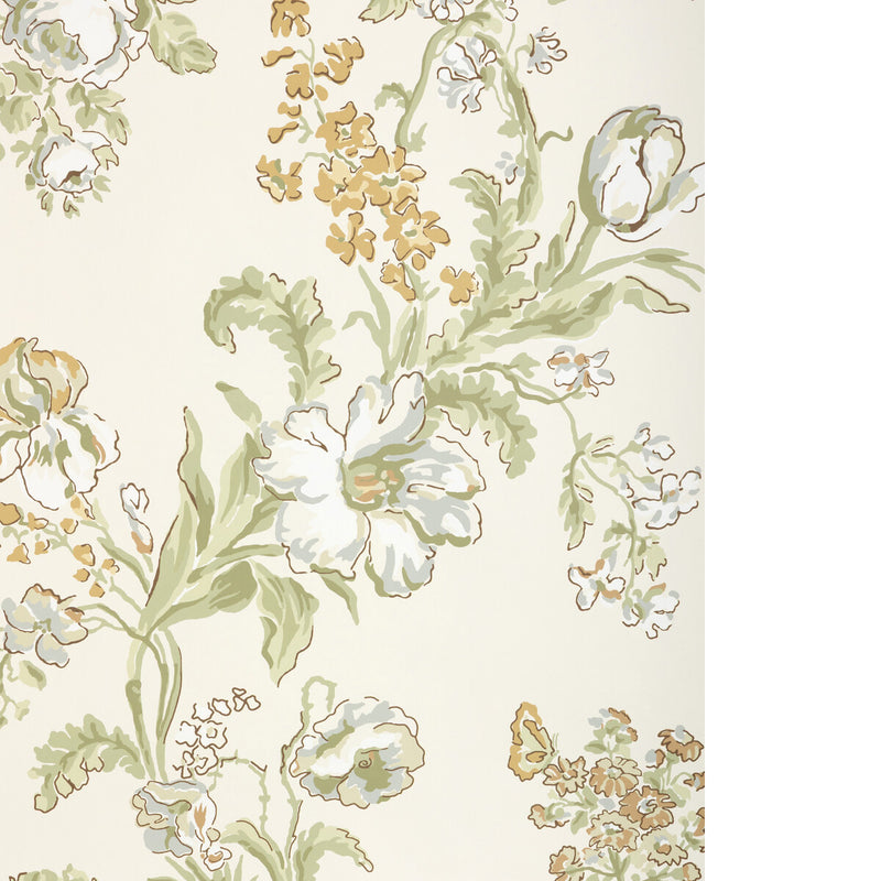 BRUNSCHWIG & FILS - MAINTENON- SPICE - Wallcovering by the Roll - P8025106_1611