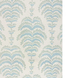 BRUNSCHWIG & FILS - PONCHETTE- AQUA - Wallcovering by the Roll