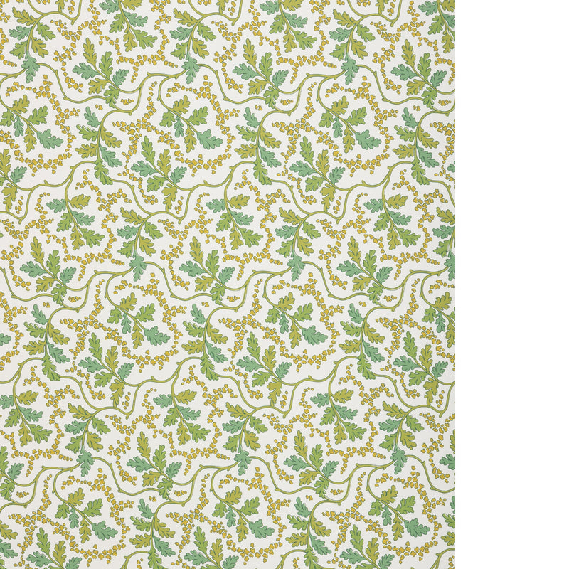 BRUNSCHWIG & FILS - AUREILLE- LEAF - Wallcovering by the Roll - P8025109_33