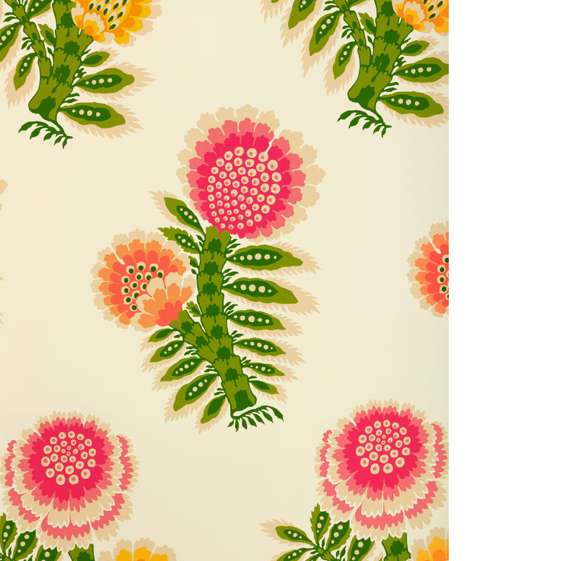 BRUNSCHWIG & FILS - KUMALY- SPRING - Wallcovering by the Roll - P8025111_73