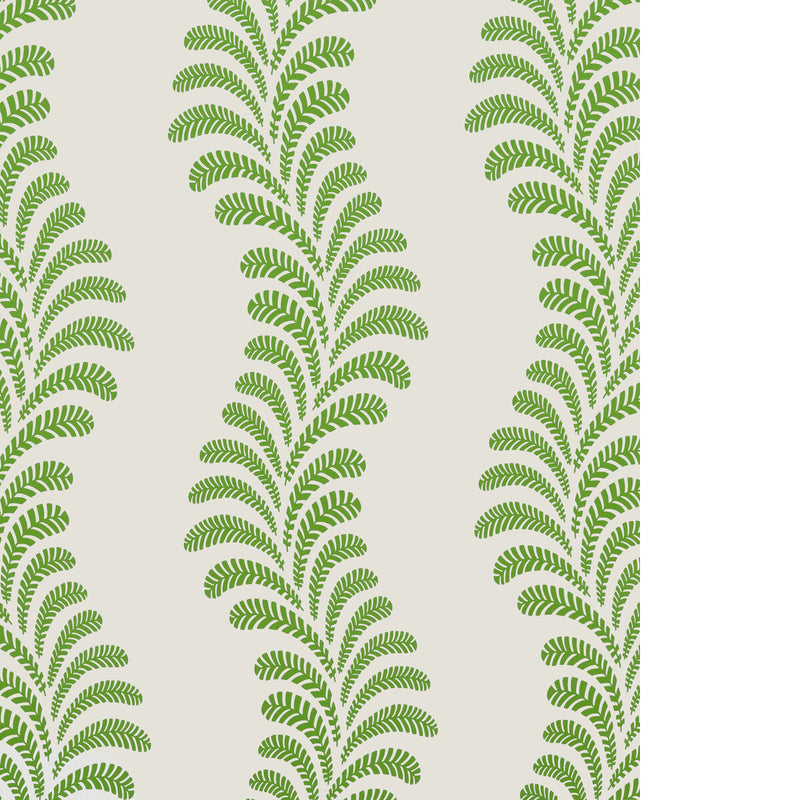 BRUNSCHWIG & FILS - VEZERE- GREEN - Wallcovering by the Roll - P8025112_3