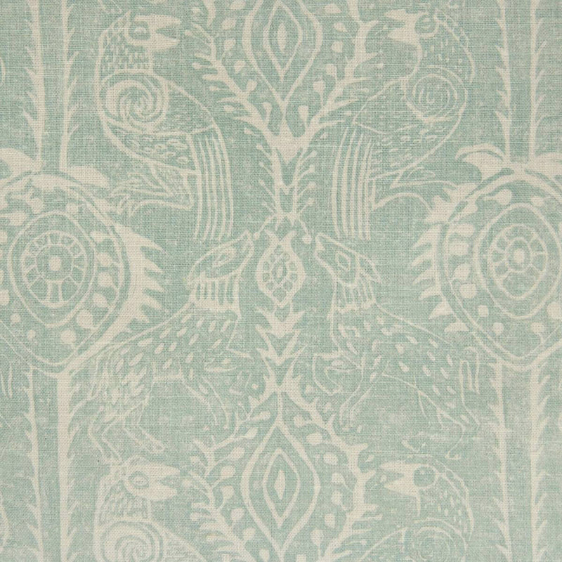 LEE JOFA - BEASTIES- AQUA - Wallcovering by the Yard AQUA